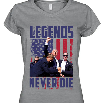 Legends Never Die | Trump Fight 2024 Shirt Pennsylvania Rally | Donald Trump Shirt Bright T1158 - GOP