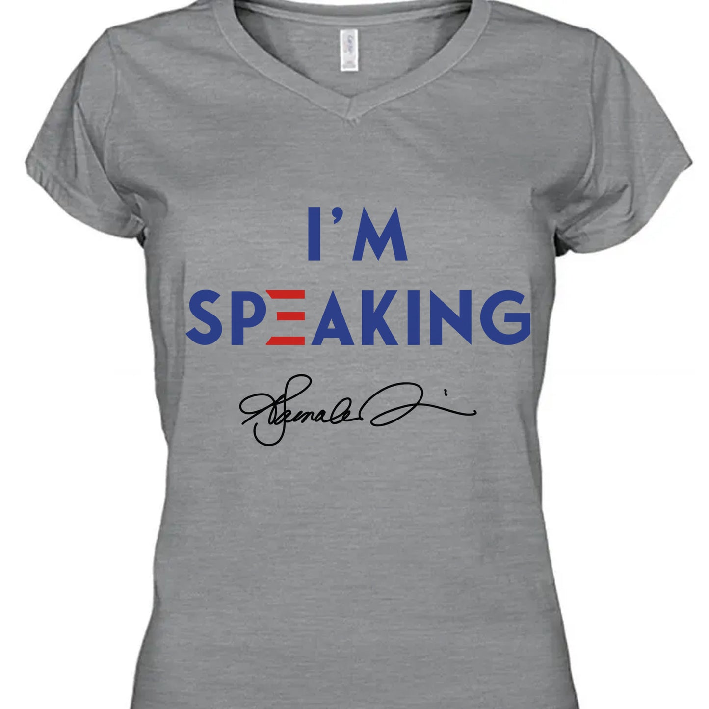 I'm Speaking Shirt | Kamala Harris 2024 Shirt | Kamala Harris Signature Shirt | Democrat Shirt Bright T1040 - KH2