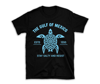 Gulf of Mexico Stay Salty Resistance Shirt, Resist Shirt, 8647 Anti Trump Shirt, Democrat Shirt, Democrat Gift Shirt - 682168