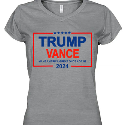 Make America Great Once Again | Trump Vance 2024 Shirt | Republican Shirt | Trump Supporters Shirt Bright T1180 - GOP