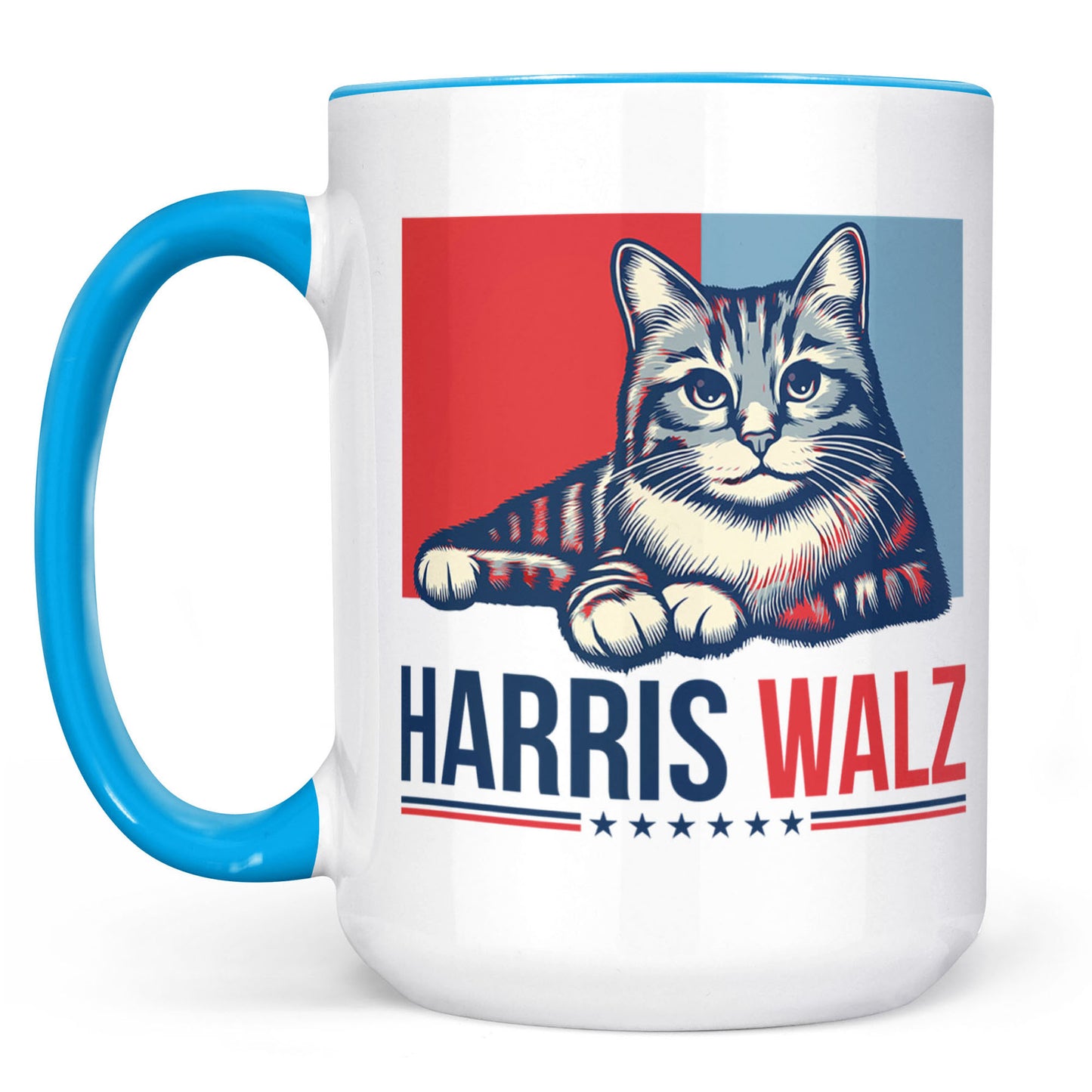 Harris Walz 2024 Cat Obviously Mug | Kamala Harris 2024 Mug | Democrat Mug C1420 - KH2