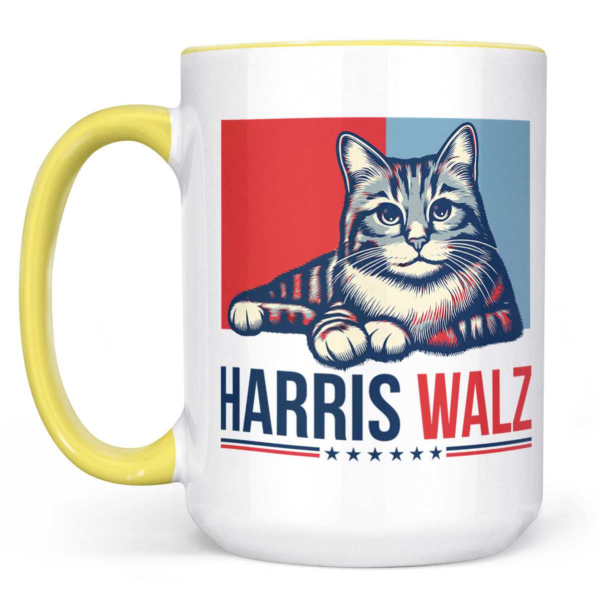 Harris Walz 2024 Cat Obviously Mug | Kamala Harris 2024 Mug | Democrat Mug C1420 - KH2