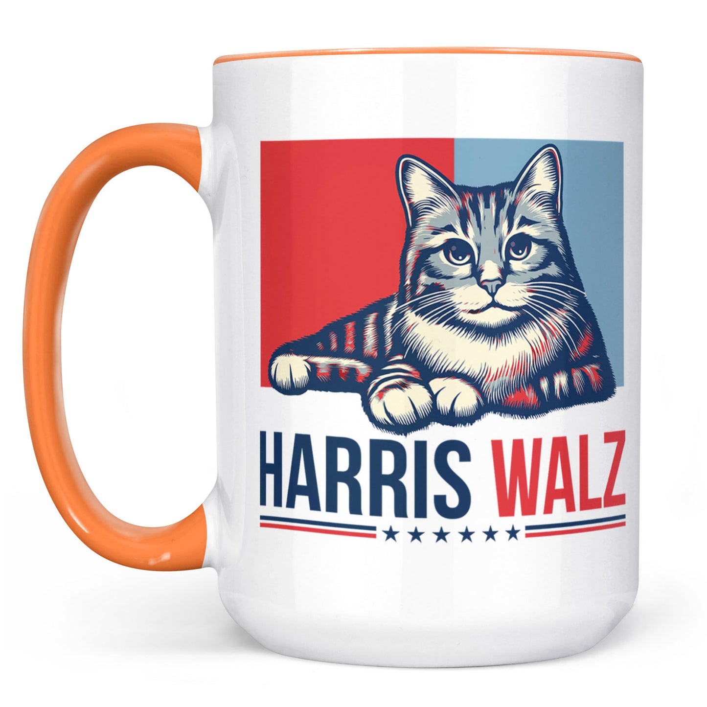 Harris Walz 2024 Cat Obviously Mug | Kamala Harris 2024 Mug | Democrat Mug C1420 - KH2
