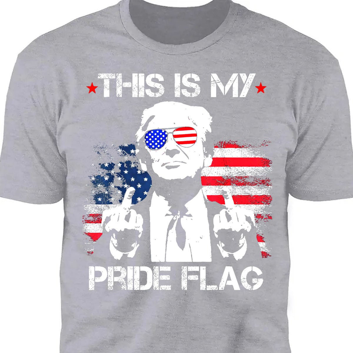 This Is My Pride Flag Trump Shirt | Happy 250th Birthday USA | Patriotic 4th Of July Tee | America 250th Anniversary | Independence Day Shirt 682574