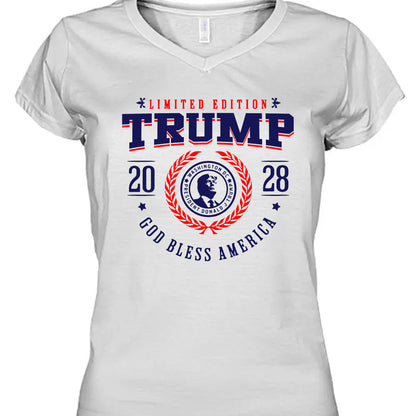 Trump 2028 Limited Edition Shirt | God Bless America T-Shirt | Patriotic Shirt | Independence Day Tee 682284