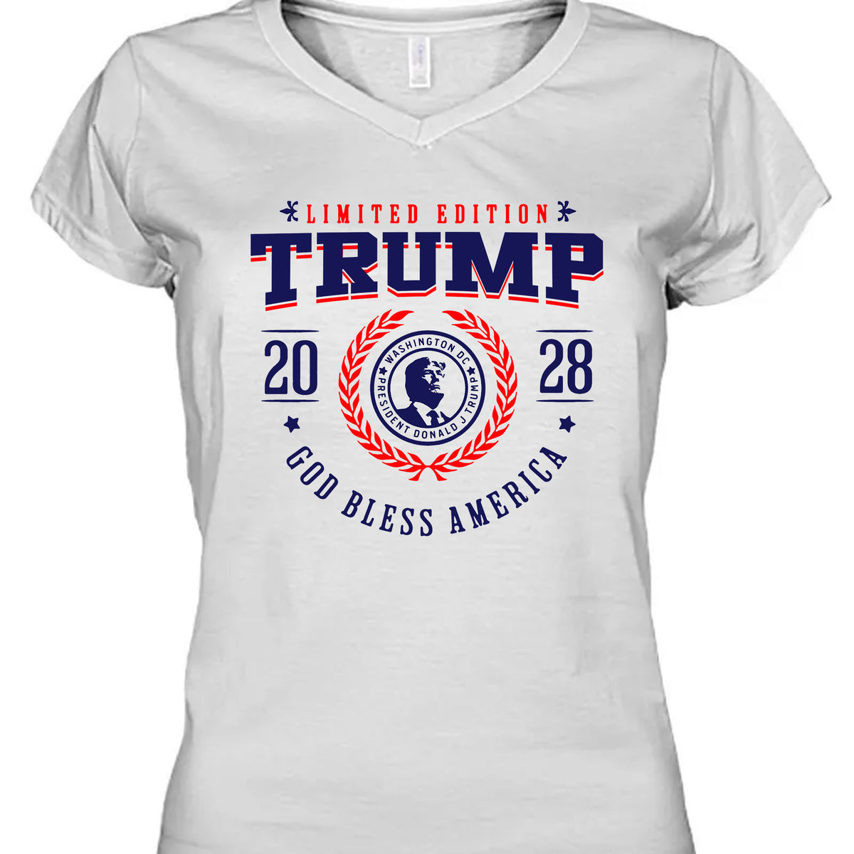 Trump 2028 Limited Edition Shirt | God Bless America T-Shirt | Patriotic Shirt | Independence Day Tee 682284