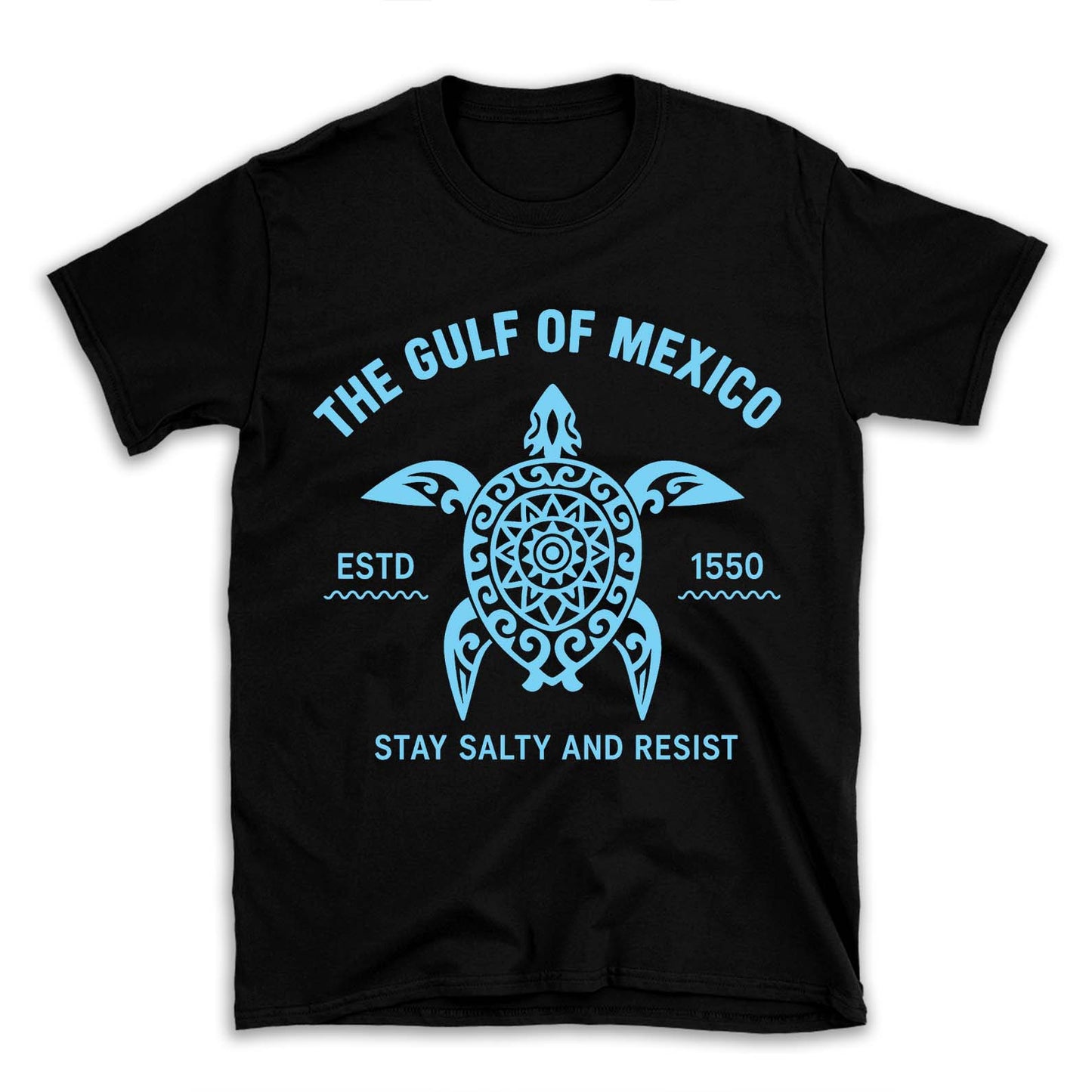 Gulf of Mexico Stay Salty Resistance Shirt, Resist Shirt, 8647 Anti Trump Shirt, Democrat Shirt, Democrat Gift Shirt - 682168