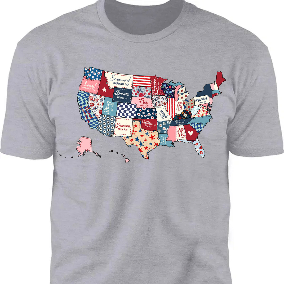 4th Of July Map Update Shirt | USA Patriotic States T-Shirt | US Flag Shirt | Independence Day Tee 682299