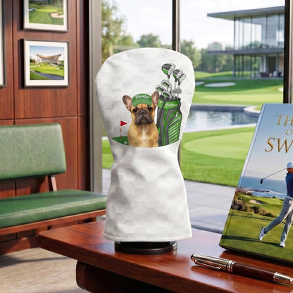 Custom Pet Photo Golf Club Head Cover, Personalized Leather Driver Cover, Golf Gift For Dog Lovers 686418 WFD
