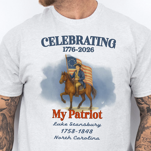 250 Years Of America 1776–2026 Bright Shirt | Personalized Patriot Descendant Gift | Patriotic Shirt 684567