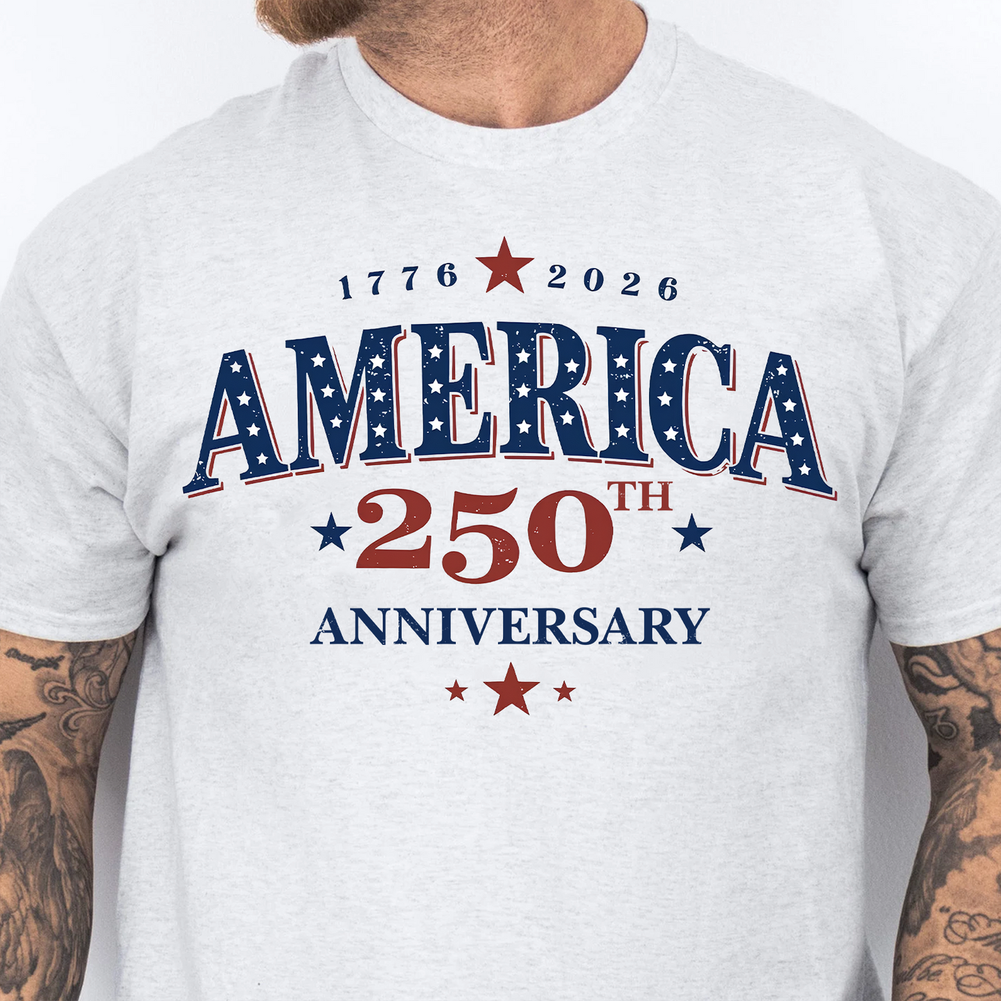 America 250 Years Of Freedom Bright Shirt | Retro America Graphic T-Shirt | Patriotic 4th Of July Tee 684896