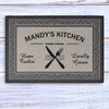 Kitchen Farm Fresh Personalized Doormat