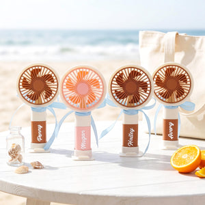 Custom Name Handheld Fan, Personalized Fan For Summer, Portable Cooling Gift 685507 WFD