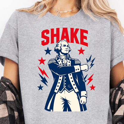 Personalized USA 250th Anniversary Bright Shirt, Funny Shake And Bake Tee, Patriotic 4th Of July Gift 685363