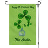 Happy St Patricks Day Personalized Custom Garden Flag C155