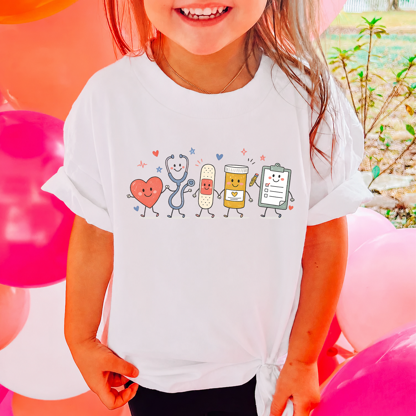 Cute Medical Friends Kids Shirt, Future Doctor Graphic Tee, Back To School & Labour Day Gift 685770