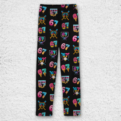 Funny Six Seven Meme Pajama Set | 6 7 Christmas Sleepwear | Trendy Teen Slang Loungewear Gift for Men Women 683672