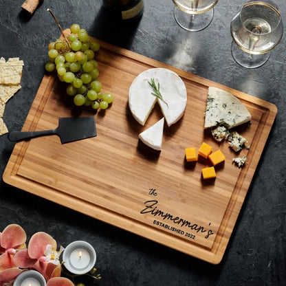 Personalized Grilling Cutting Board | Custom Grill Board | BBQ Cutting Board | Engraved Wedding Gift 683764