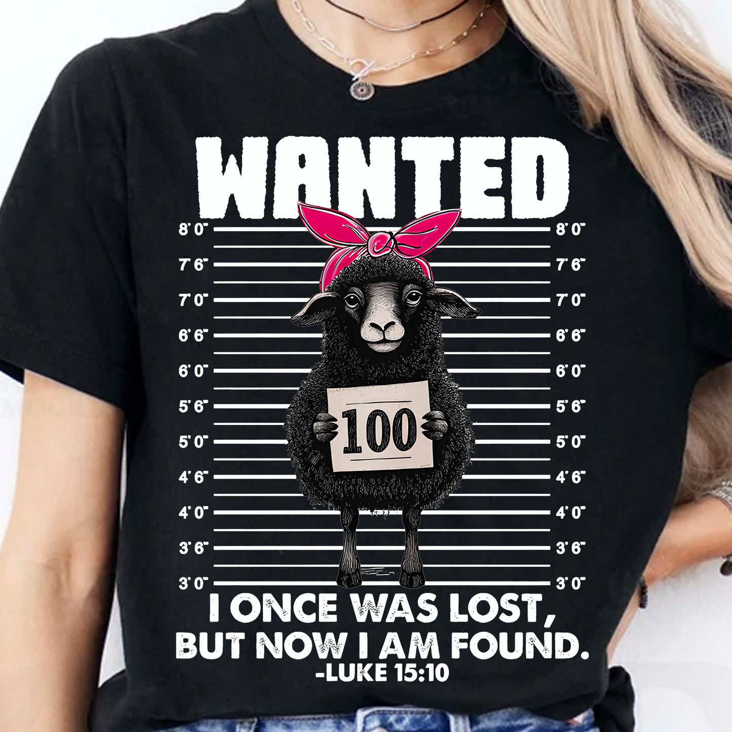 I Once Was Lost, But Now I Am Found Dark Shirt | Funny Christian Lost Sheep Gift For Easter T-Shirt 684403