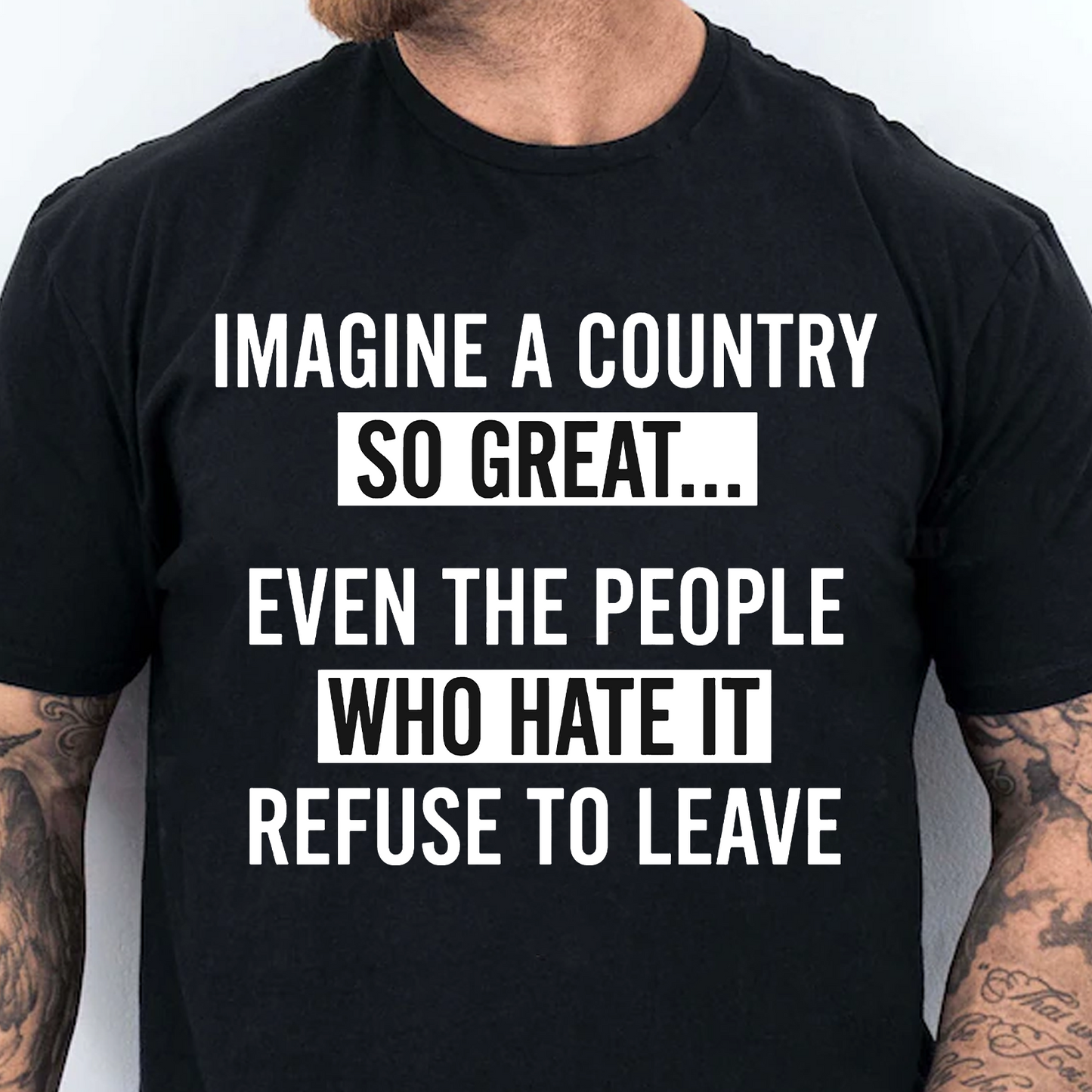 Even The People Who Hate It Refuse To Leave Dark Shirt, Cool Gift For Patriotic American 685643
