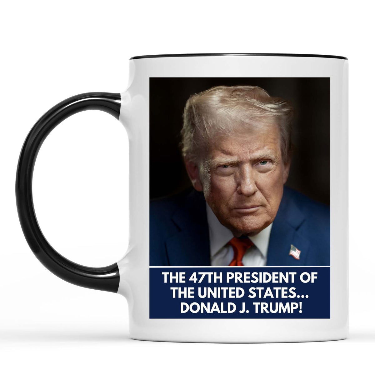 47th President Trump Mug | Trump Gift for Him | Independence Day Patriotic Coffee Cup | MAGA Supporter Political Gift 682449 - GOP