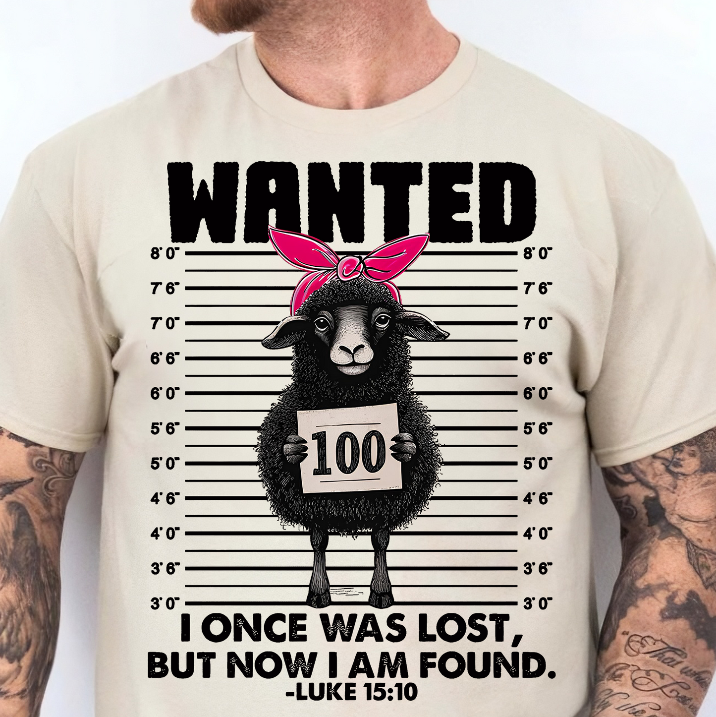 I Once Was Lost, But Now I Am Found Bright Shirt | Funny Christian Lost Sheep Gift For Easter T-Shirt 684403