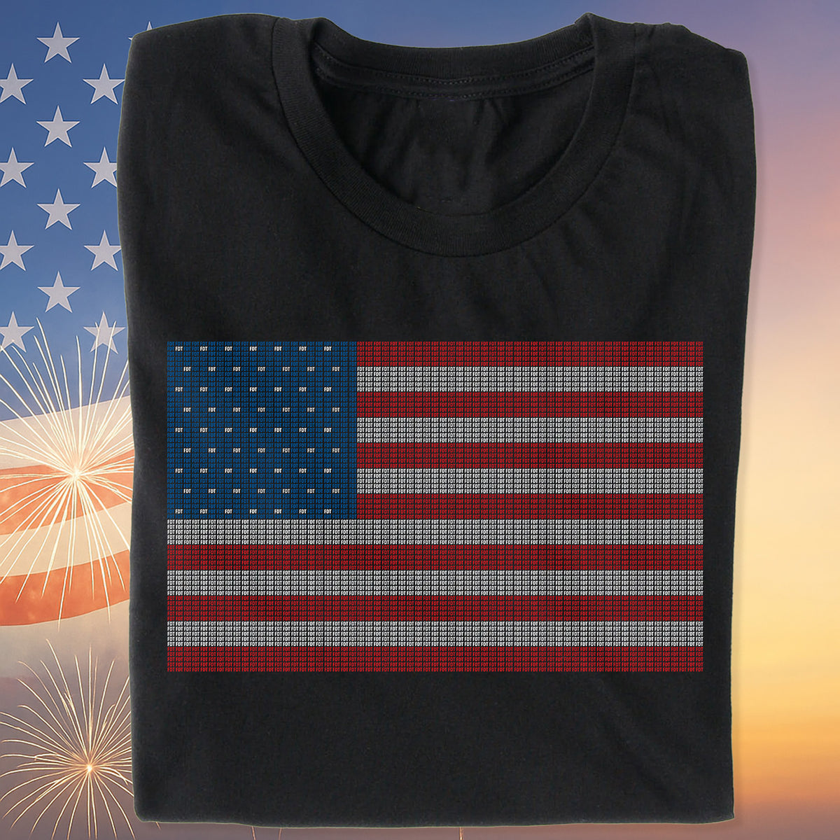 Subtle FDT American Flag Shirt | 4th of July USA Flag Shirt | Anti Trump Political Shirt | Independence Day Shirt 682549