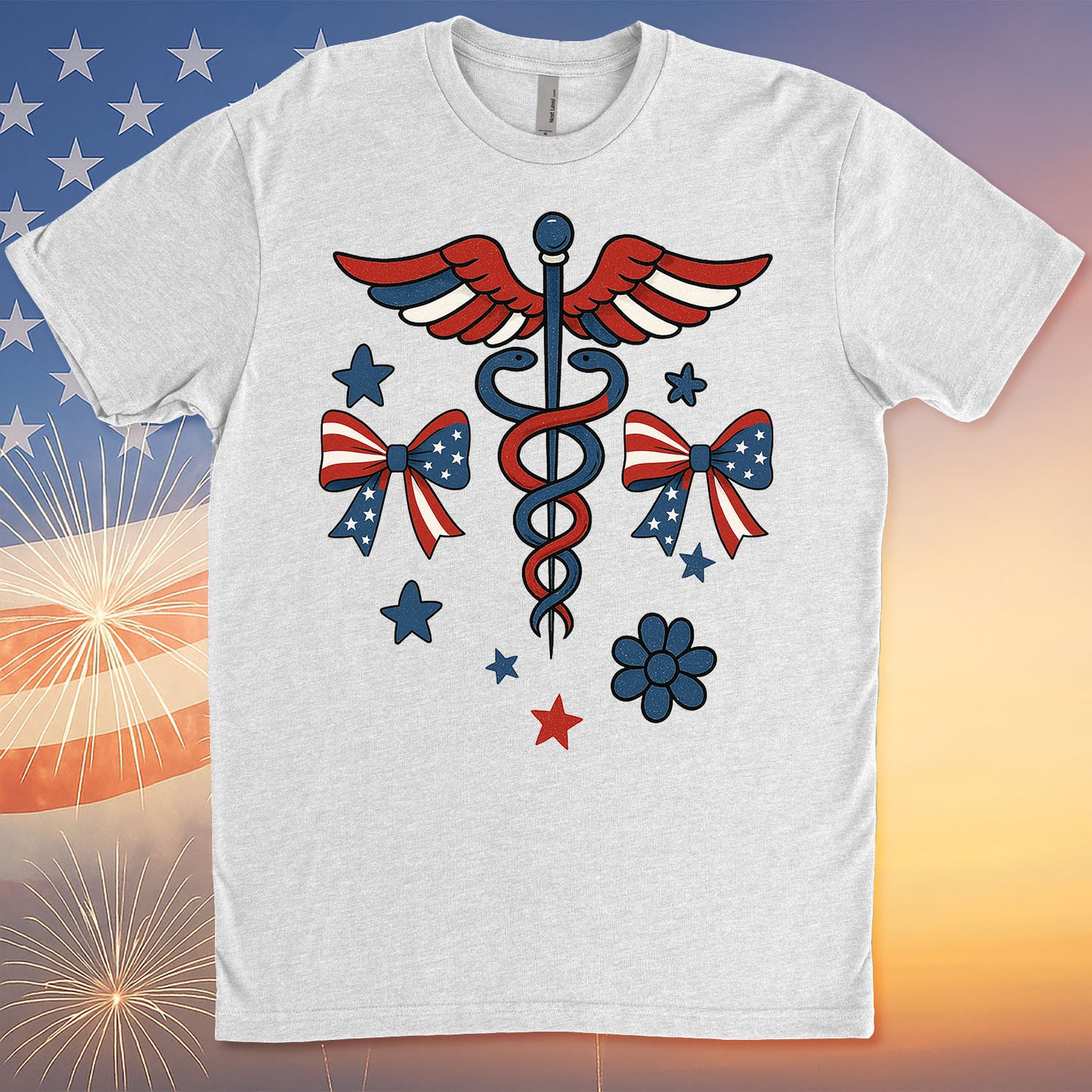 Nurse 4th Of July Shirt | American Nurse T-Shirt | Nurse Life Shirt | Independence Day Tee 682308