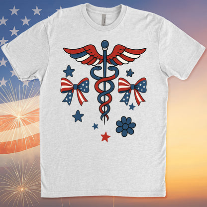 Nurse 4th Of July Shirt | American Nurse T-Shirt | Nurse Life Shirt | Independence Day Tee 682308