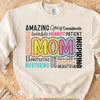 Inspire Mom Sweatshirt - Retro Blessed Mama Pullover, Inspirational Mother's Day Gift, Mom Life Quote Shirt for Strong Moms 682153