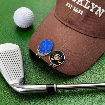 Custom Ball Marker | Personalized Golf Ball Marker with Magnetic Hat Clip| Engraved Golfer Gift 684951