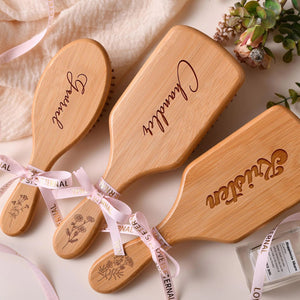 Personalized Bamboo Comb | Wooden Comb With Name Engraved | Mother's Day Gift | Gifts For Her 684802