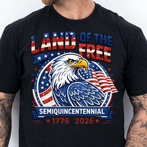 250 Years Land Of The Free Shirt, Patriotic US Flag Tee, 4th Of July Independence Day T-Shirt 684912