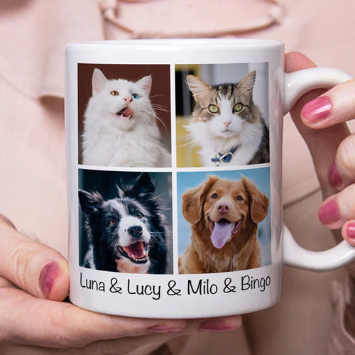 Personalized Custom Photo Dog Cat Pet Coffee Mug C606
