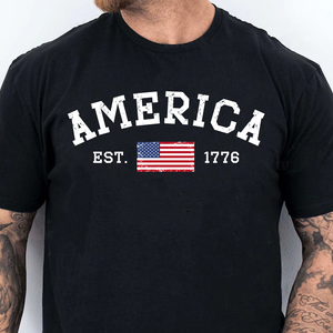 America 250th Anniversary Dark Shirt, Patriotic USA Flag Tee, Independence Day Shirt 685296