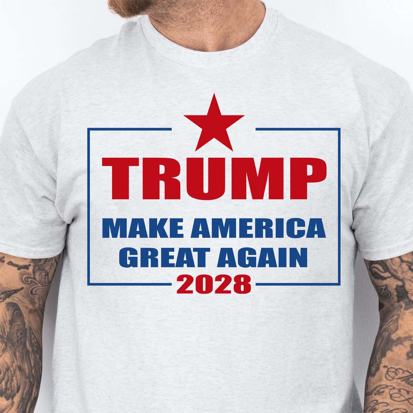 Make America Great Again – Trump 2028 Patriotic T-Shirt | Trump For President 2028, MAGA, Republican Apparel, Donald Trump Gift | GOP 682280