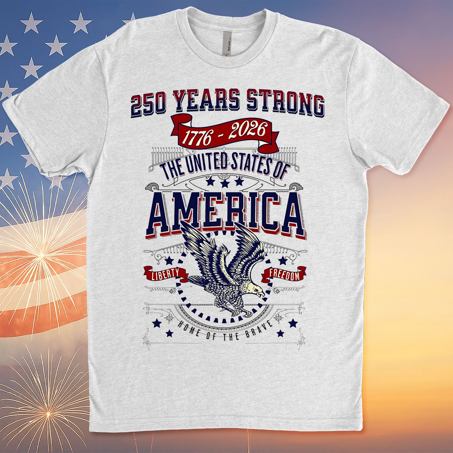 250 Years Strong USA Shirt Happy 250th Birthday USA Shirt America 250-years-strong-usa-shirt-happy-250th-birthday-usa-shirt-america