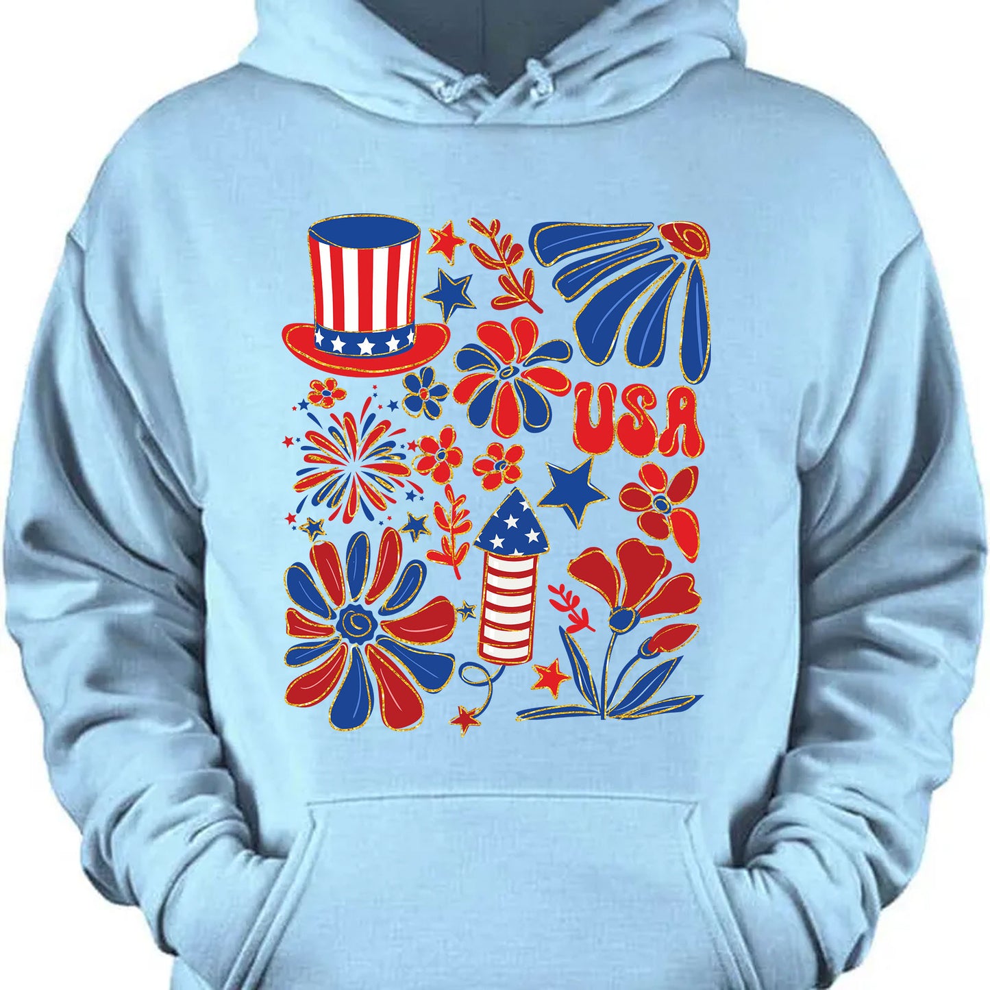 Retro America Coquette Shirt | Floral 4th Of July T-Shirt | Vintage USA Shirt | Land Of The Free Shirt | Independence Day Shirt 682323