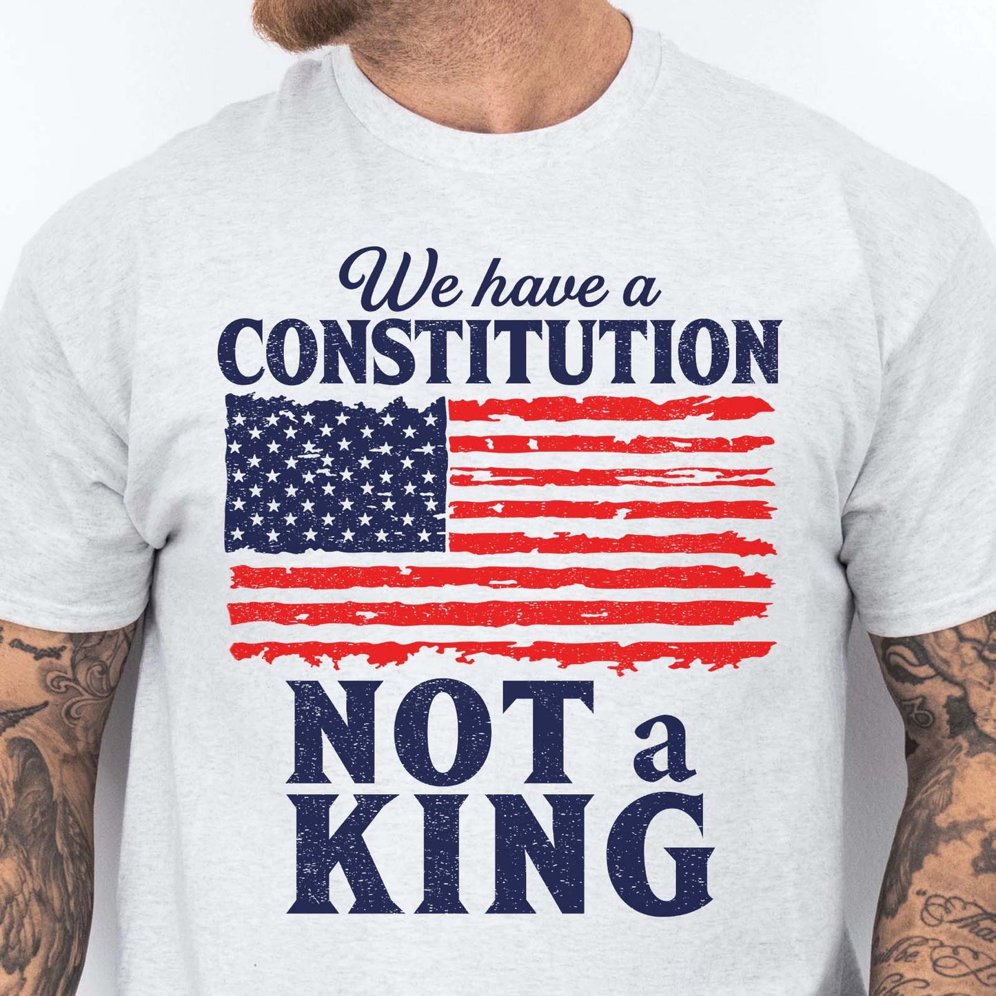 We Have a Constitution No Kings Anti-Trump Shirt | Democracy Shirt | Protest Shirt 683350