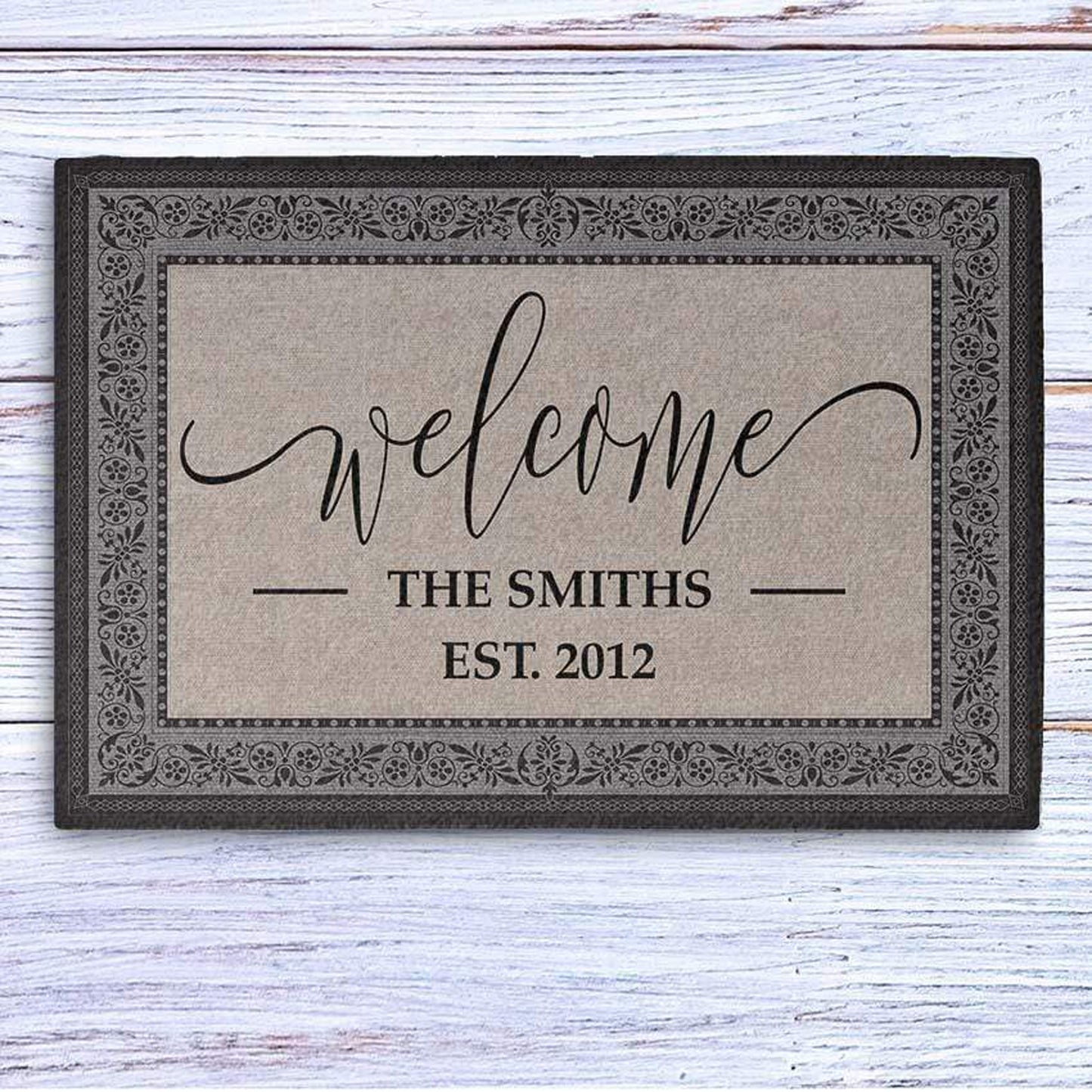 Personalized Family Name Doormat