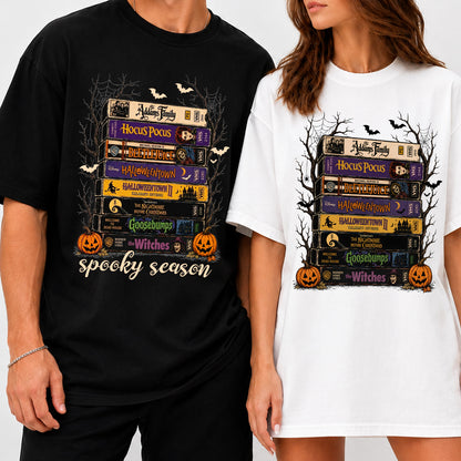 Vintage Halloween VHS Shirt, Retro Spooky Season Tee, Classic Horror Movie Graphic Shirt, Halloween Tee 685661