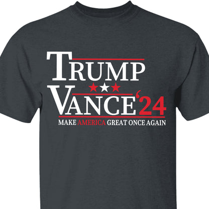 Trump Vance 2024 Shirt | Trump 2024 Shirt | JD Vance Shirt | Election 2024 Shirt | Trump Supporters Shirt Dark C1170 - GOP