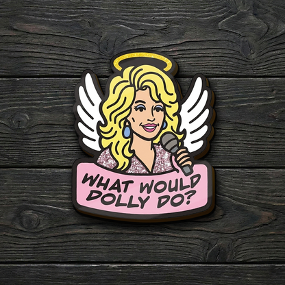 Dolly Parton Angel Lapel Pin, Country Music Memorial Pins, Dolly Parton Fan Gift 686145