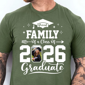 Proud Family Graduate Dark Shirt | Class Of 2026, Graduation 2026, Gift For Family 684554