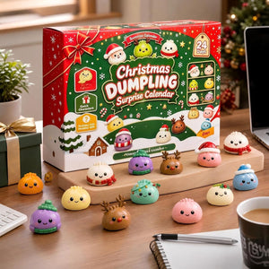 Christmas Dumpling Advent Calendar, 24 Days Of Cute Squishies 686334
