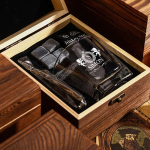 Groomsmen Gifts | Personalized Engraved Whiskey Glass | Custom Name Whisky Glass | Gifts for Dad 684773