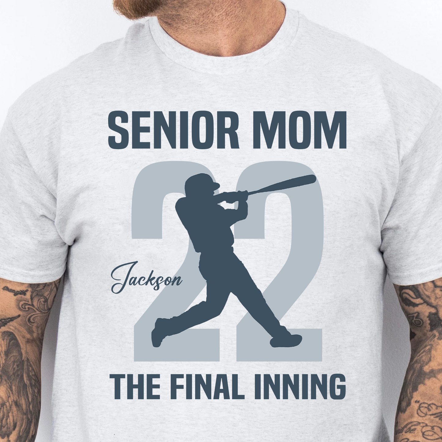Custom Name Senior Baseball Pitcher Mom Shirt, Personalized Family Tee For Baseball Mama, Mother's Day Gift Shirt 684837