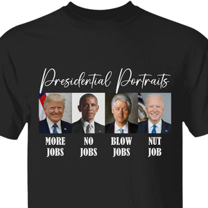 Presidential Portraits Shirt | Donald Trump Homage Shirt | Donald Trump Fan Tees C920 - GOP