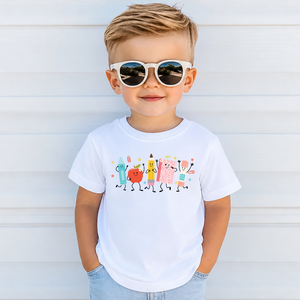 Cute School Supplies Kids Shirt, Crayon Pencil Notebook Tee, Back To School Shirt 685729