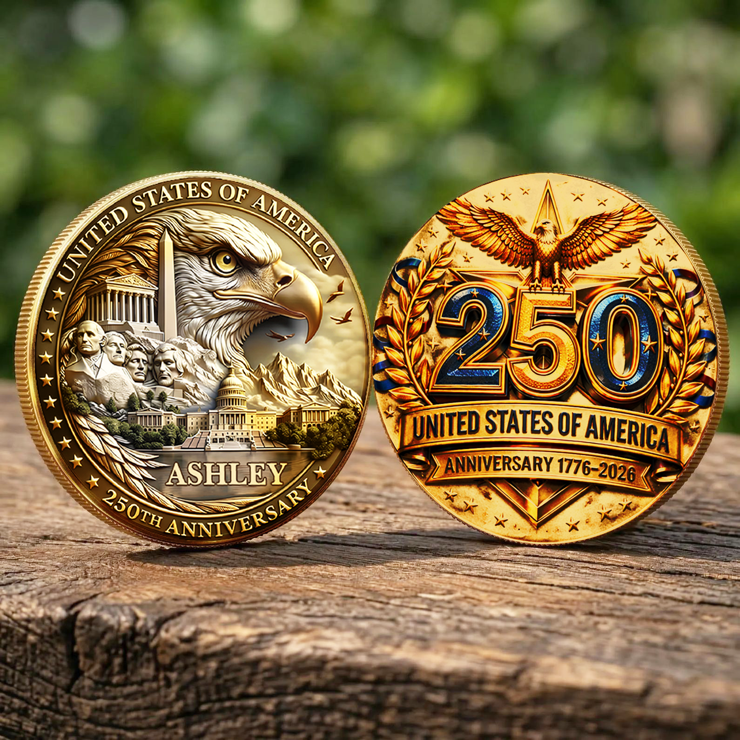 USA 250 Years Anniversary Commemorative Coin | Patriotic Celebration 4th Of July Coin 684692